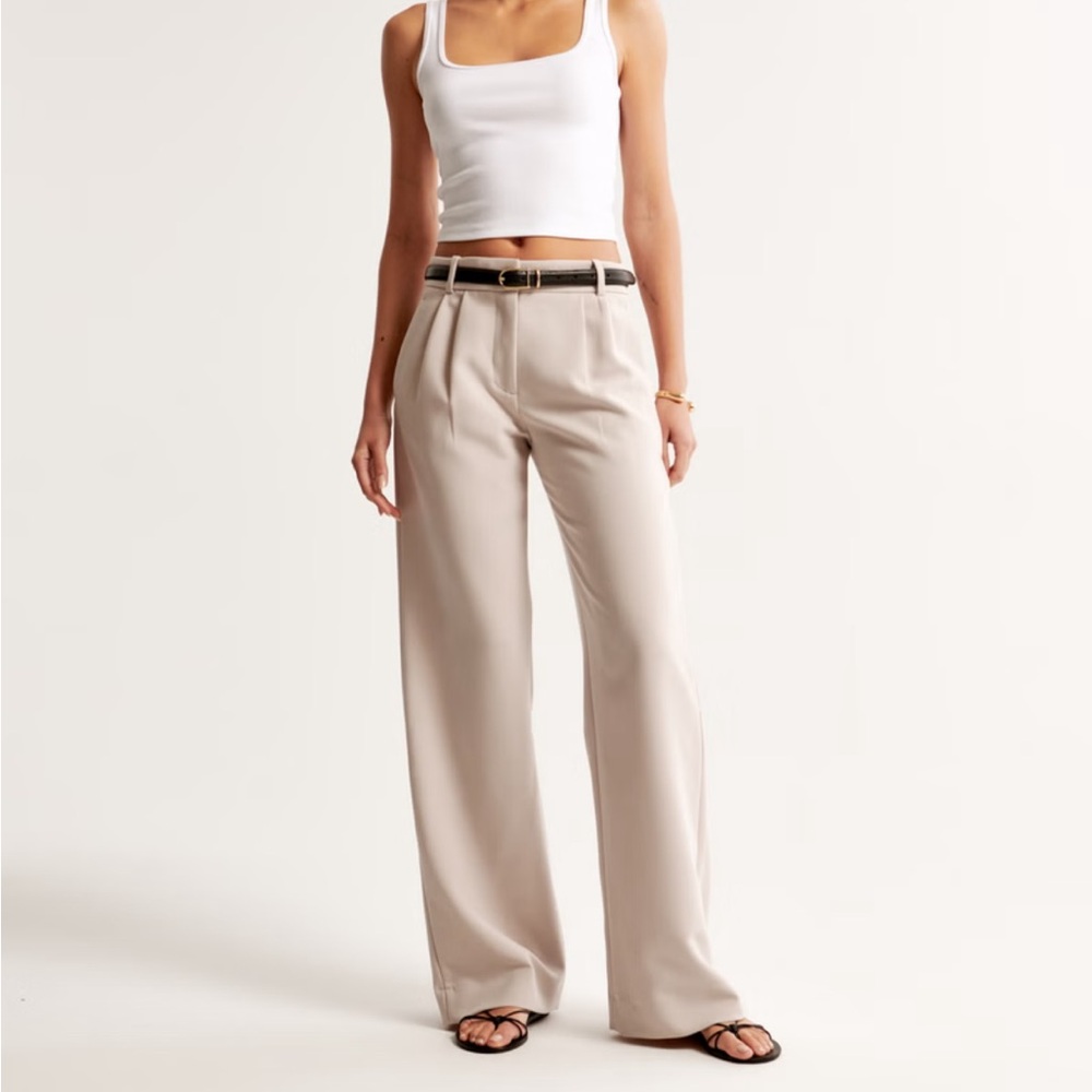 Women’s A&F Sloane Tailored Wide Leg Pant - Picture 7 of 7